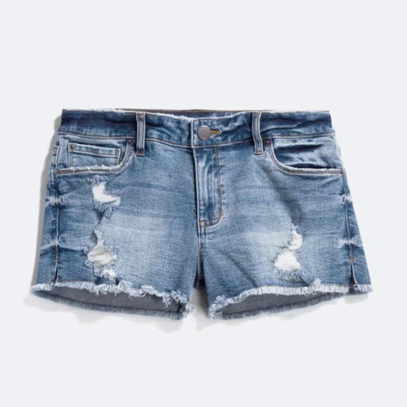 STS Blue Distressed Jean Shorts - Picture 1 of 5